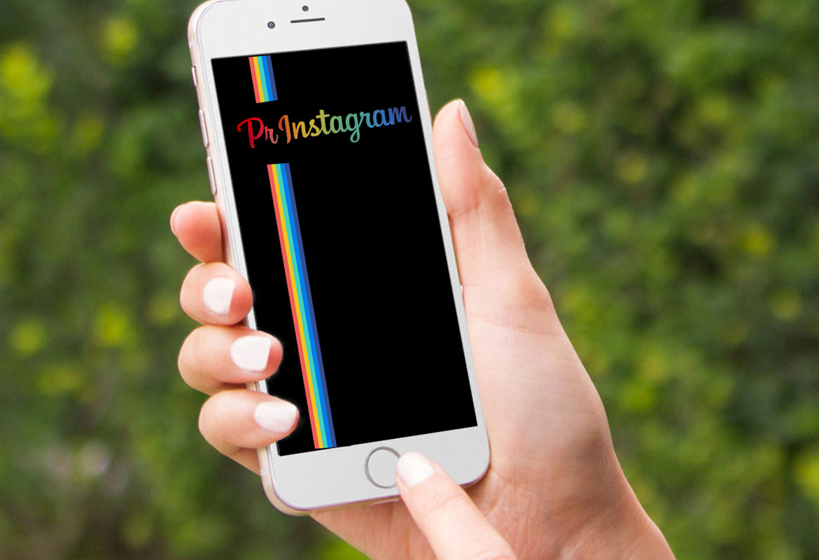 PrInstagram on Phone