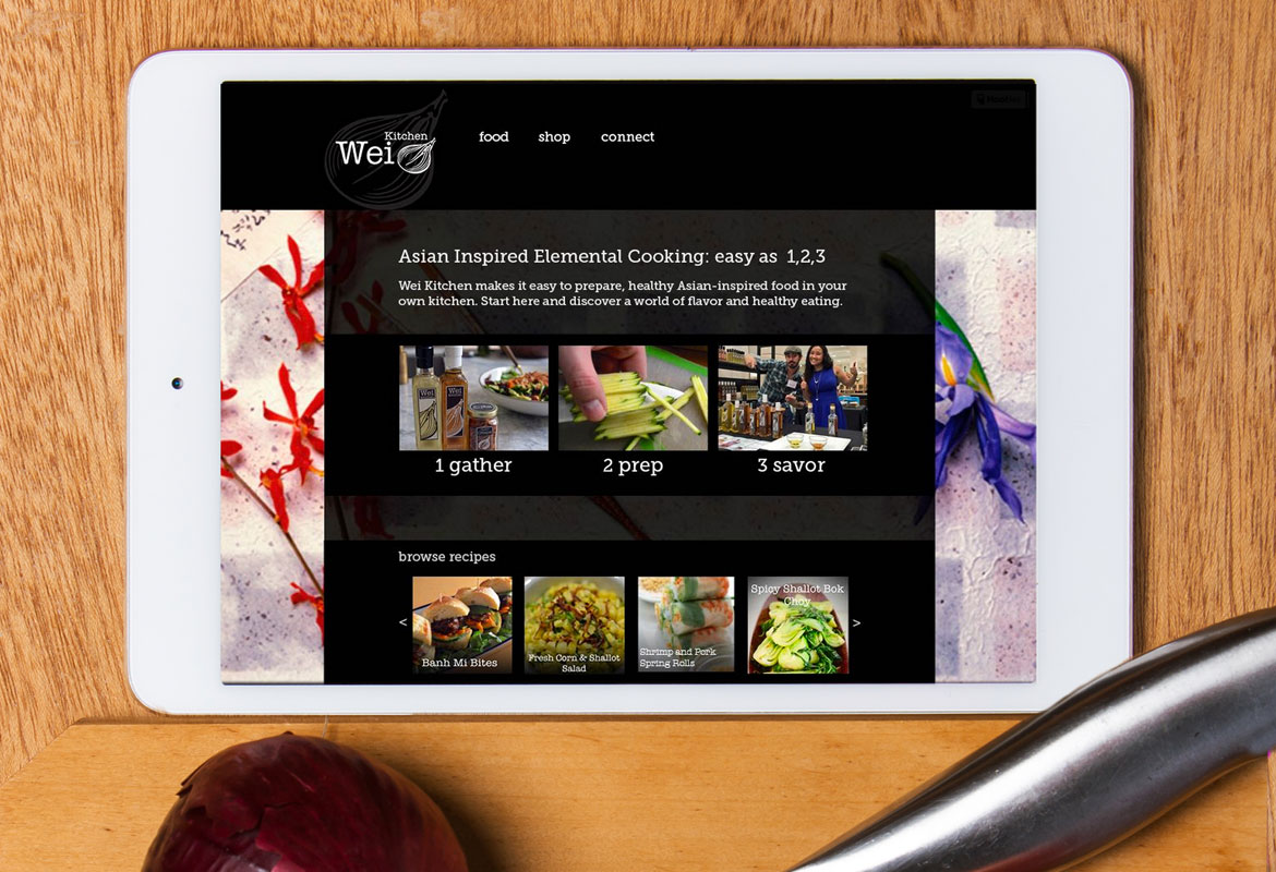 Wei on iPad