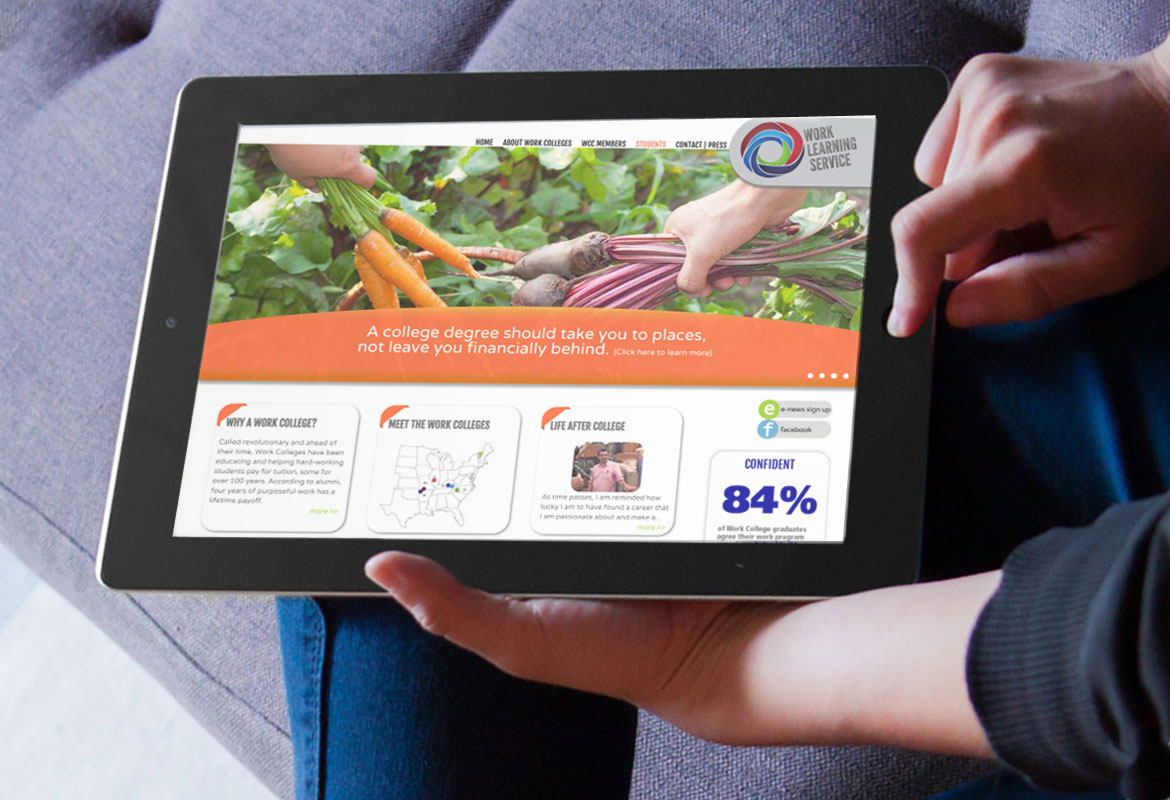 WCC site on iPad