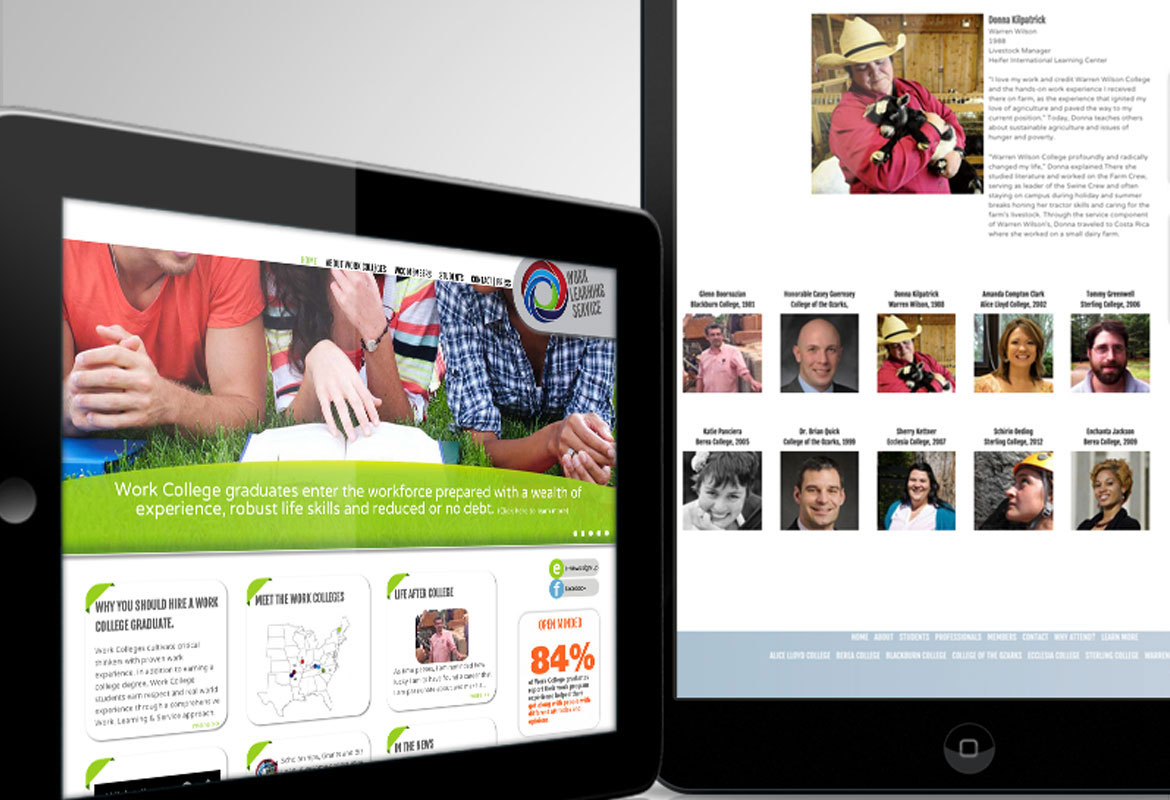 website on iPad